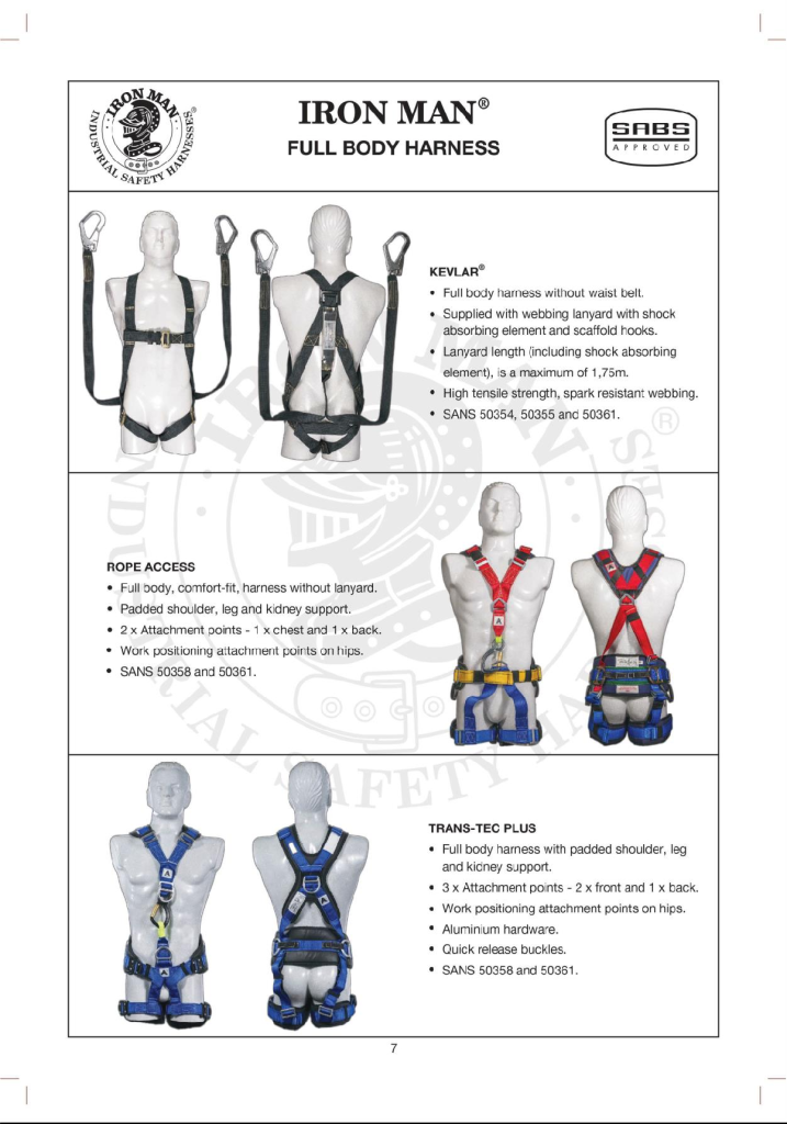 FULL BOBY HARNESS